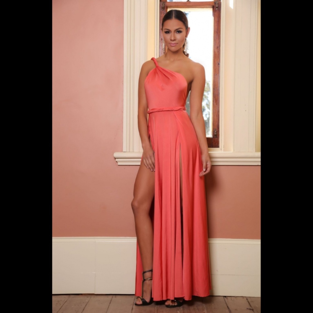 Abyss by abby Coral vamp dress